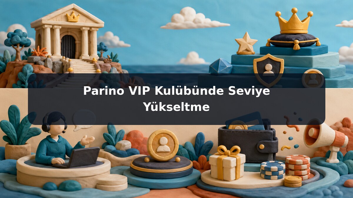 Parino VIP Kulübünde Seviye Yükseltme görsel rehberi
